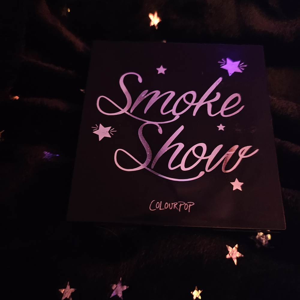 ColourPop Smoke Show Palette with Starry Design
